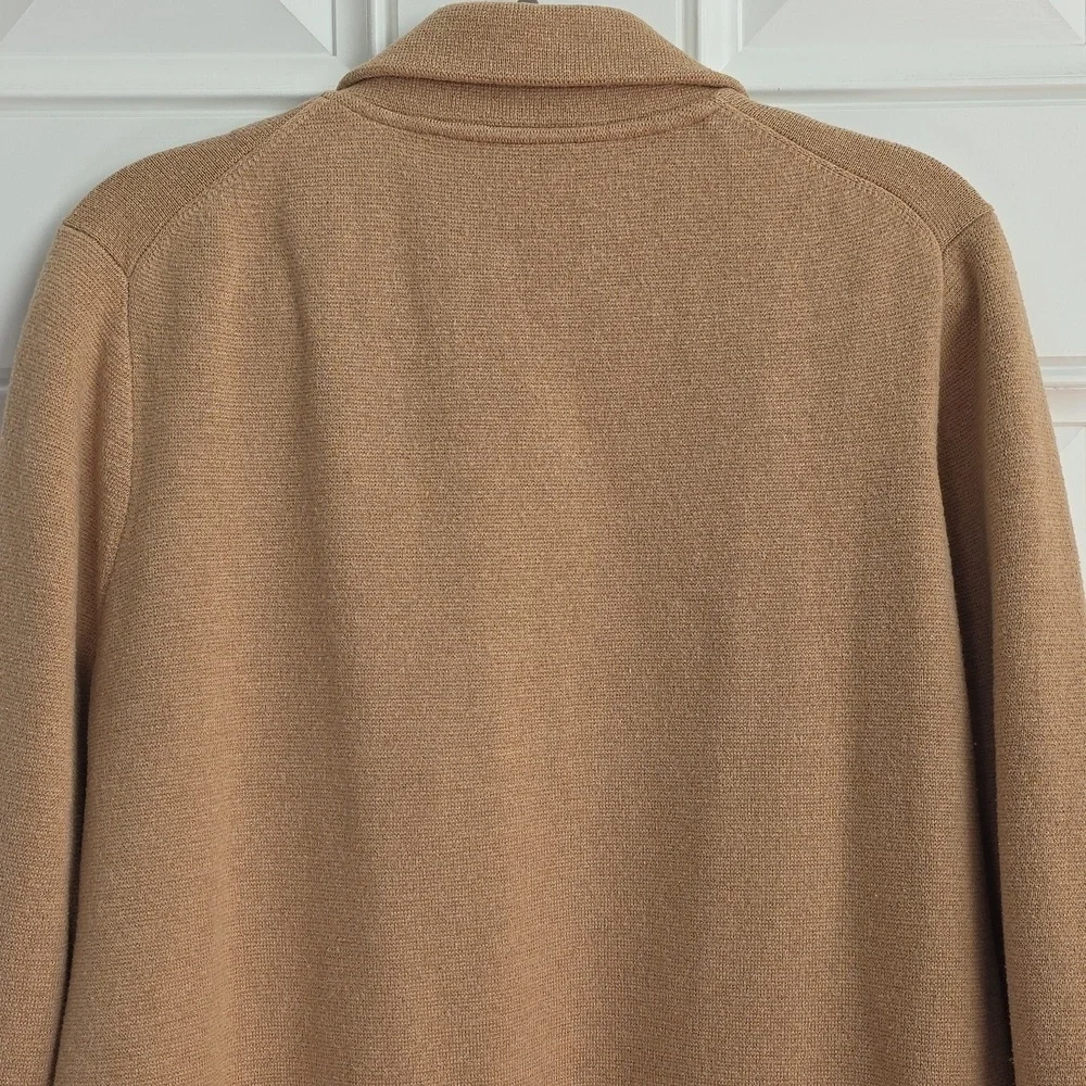 J. Crew Brown Sweater Blazer.  Size Medium